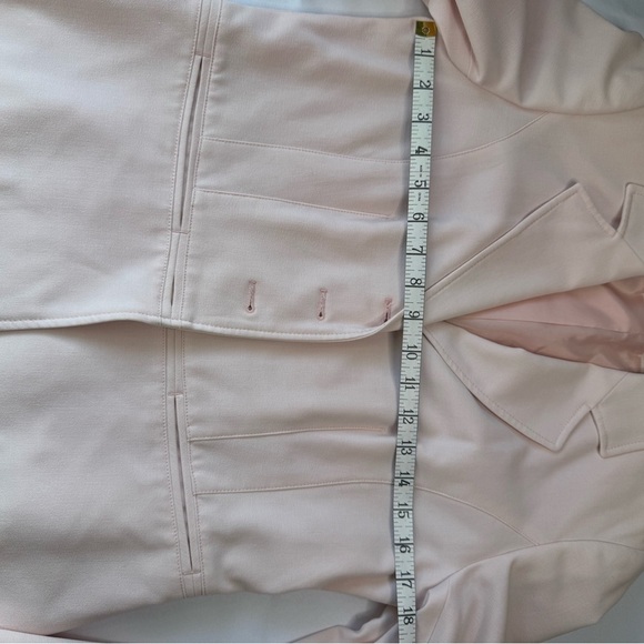 Tribal Pink Blazer with Notched Lapels and Cropped Fit - Picture 7 of 7